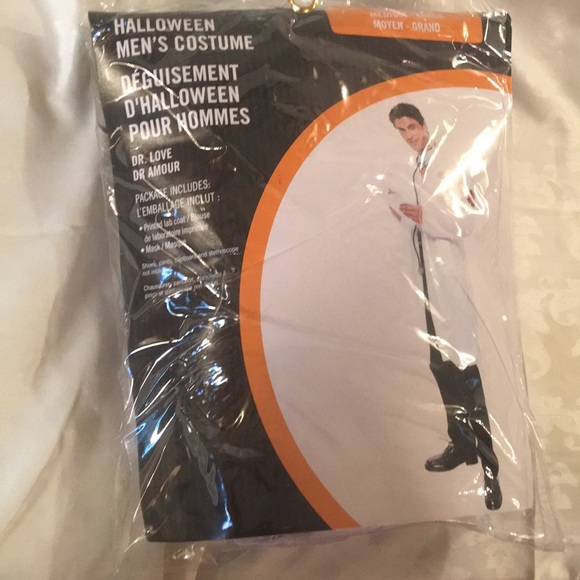 Dr. Love Halloween costume lab coat - Picture 2 of 3